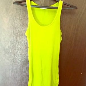 Forever 21 neon tank top
